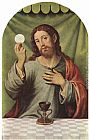 Chalice Canvas Paintings - Christ with the Chalice